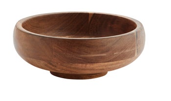 Miska z drewna akacjowego Ø20 cm – obraz-1