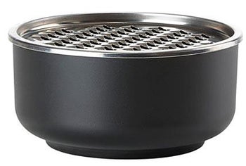 Miska z tarką Peili 1 L czarna – obraz-1