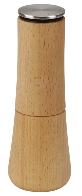 Młynek do pieprzu Ø7x19 cm drewniany – obraz-1