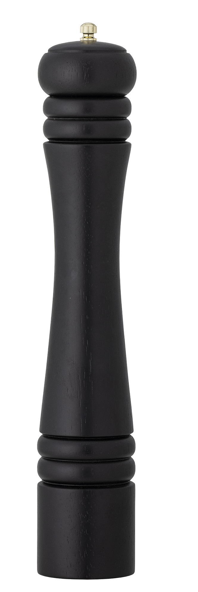 Młynek do pieprzu z czarnego kauczukowego drewna 35cm – obraz-1