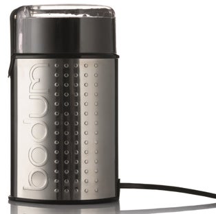 Młynek elektryczny do kawy Bistro srebrny – obraz-1