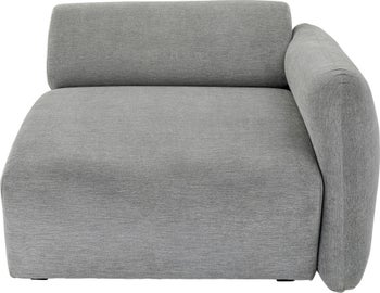 Lucca End Hjørne Modul Høyre Grå 89cm – bilde-1.