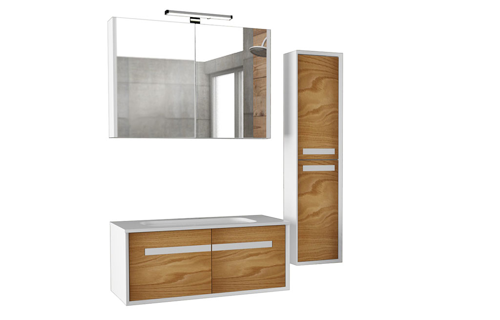 Модулно обзавеждане за баня Бергамо 1 – изображение-1