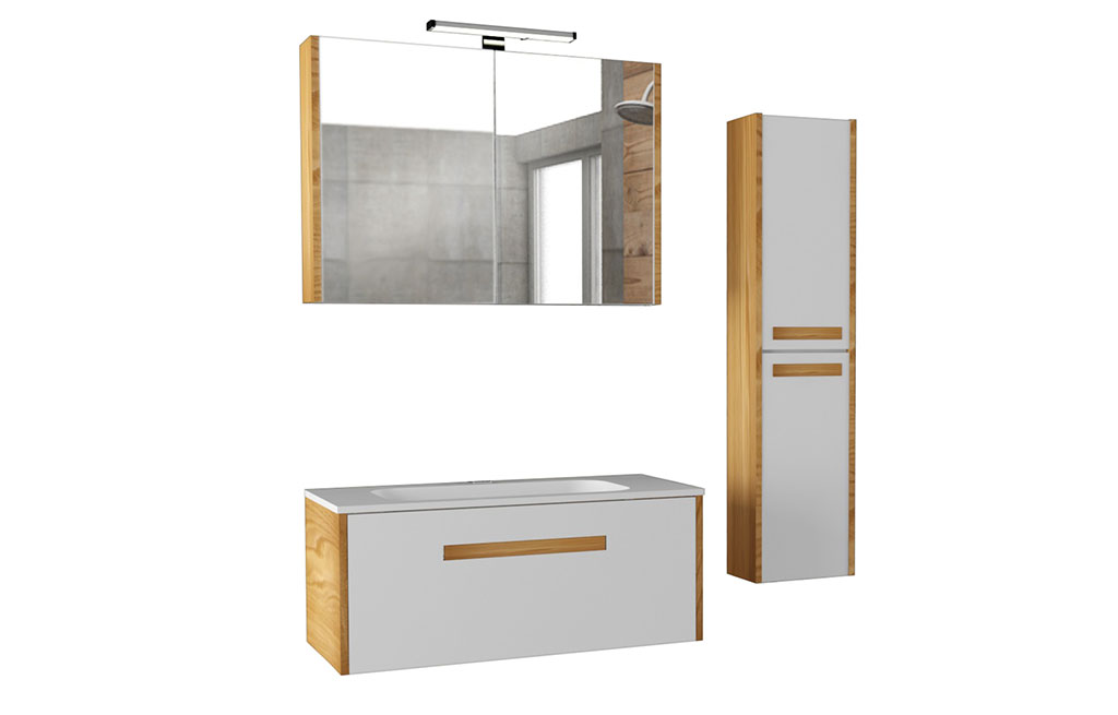 Модулно обзавеждане за баня Еленор 2 – изображение-1