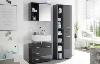 Модулно обзавеждане за баня Grey – изображение-1