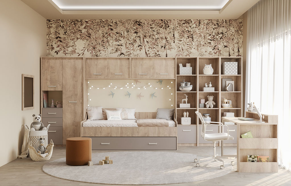 Модулно обзавеждане за детска стая 4 DUO – изображение-1