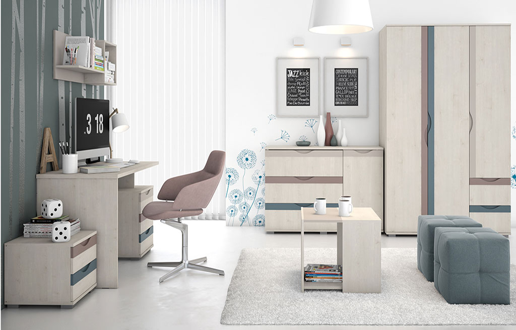 Модулно обзавеждане за детска стая Joyful 3 – изображение-1