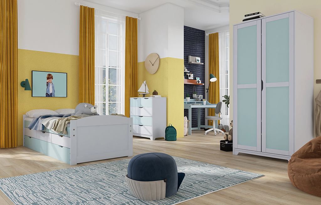 Модулно обзавеждане за  детска стая Prati – изображение-1