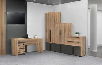 Модулно обзавеждане за офис Leonidas 2 – изображение-1