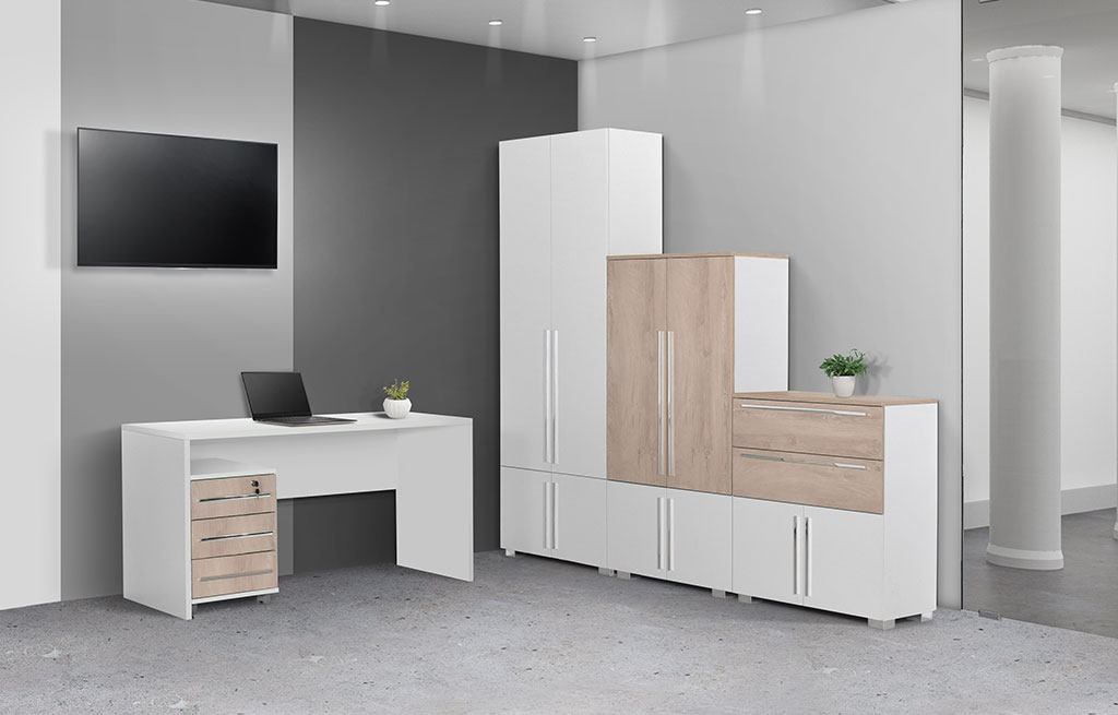Модулно обзавеждане за офис Leonidas 3 – изображение-1