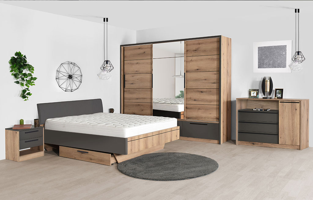 Модулно обзавеждане за спалня  Cleopatra 2 – изображение-1
