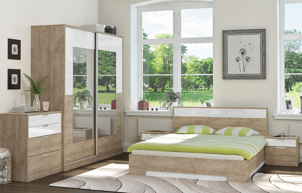 Модулно обзавеждане за спалня Prizma – изображение-1