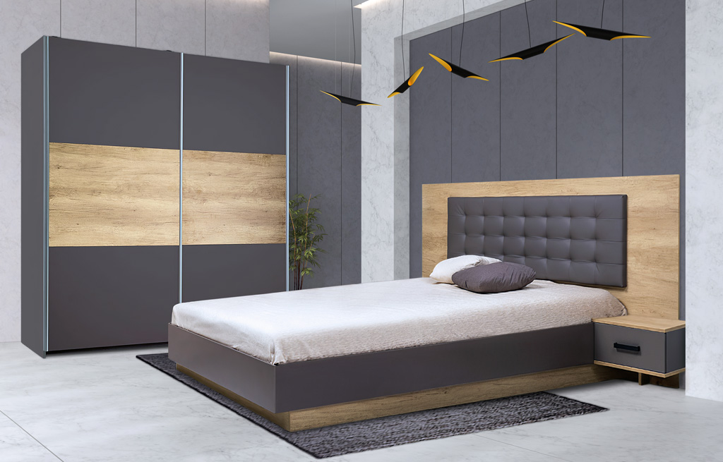 Модулно oбзавеждане за спалня SAHARA – изображение-1