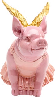 Taupyklė Flying Pig Pink 15cm – paveikslėlis-1.