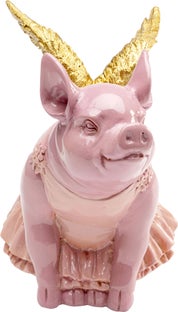 Hucha Flying Pig Rosa 15cm – Imagen-1.