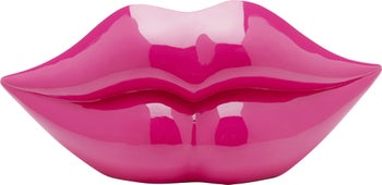 Pusculita Lips Roz 13 cm – imagine-1.