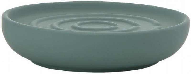 Mydelniczka porcelanowa niebieska Ø11x3 cm – obraz-1