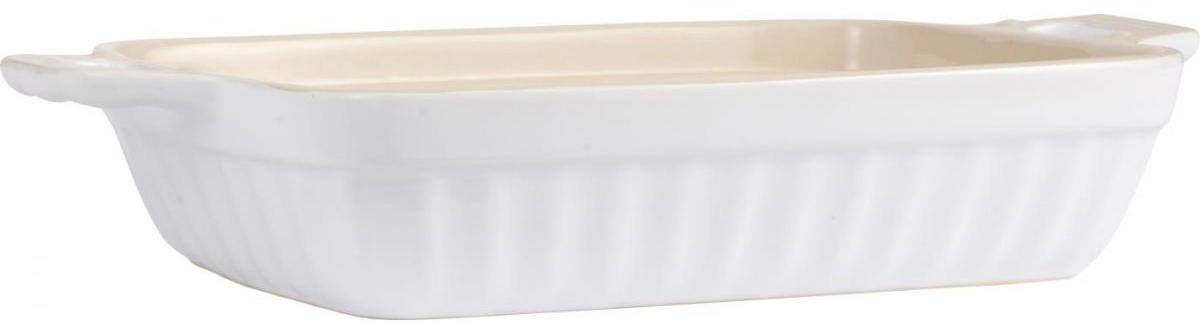 Naczynie żaroodporne Mynte średnie białe – obraz-1