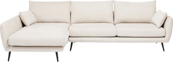 Hörnsoffa Amalfi - Creme Vänster, 275x159cm – bild-1.