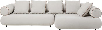 Hörnsoffa Splendido - Creme Höger, 327cm – bild-1.