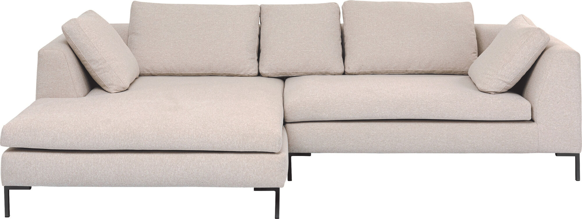 Hörnsoffa Gianni - Creme Vänster, 290x167cm – bild-1.