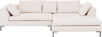 Hörnsoffa Gianni - Creme Höger, 290x167cm – bild-1.