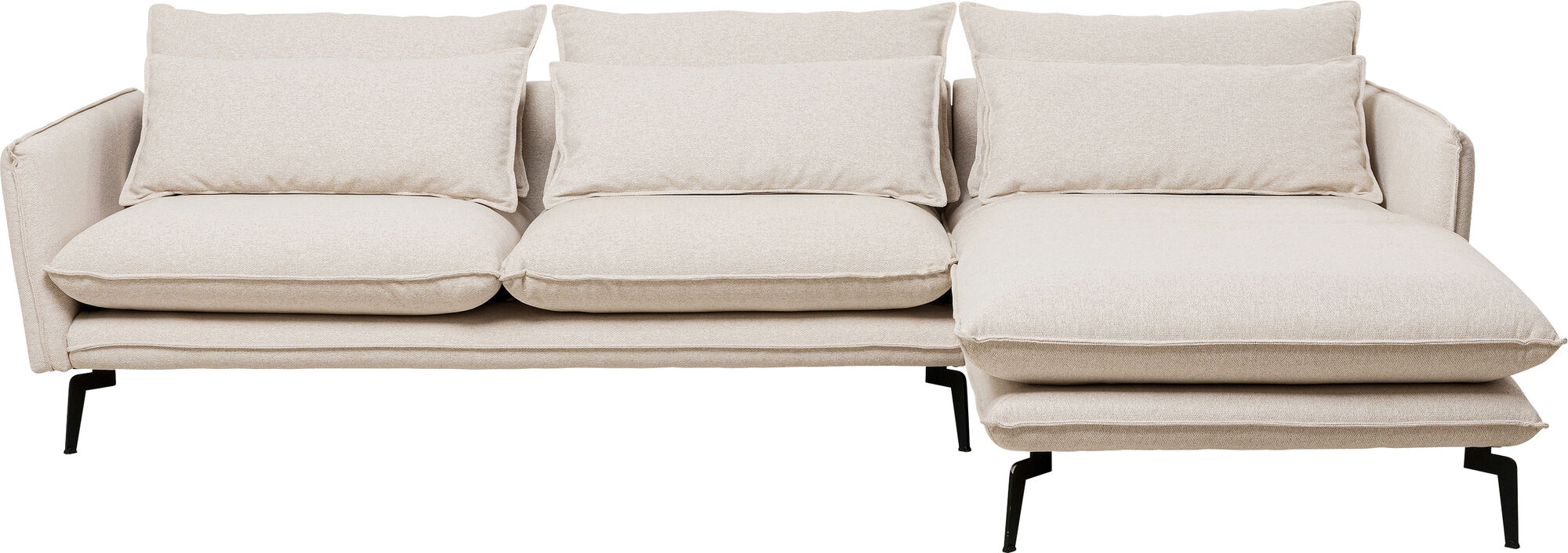 Sofá esq Monza dcha crema 296cm – Imagen-1.