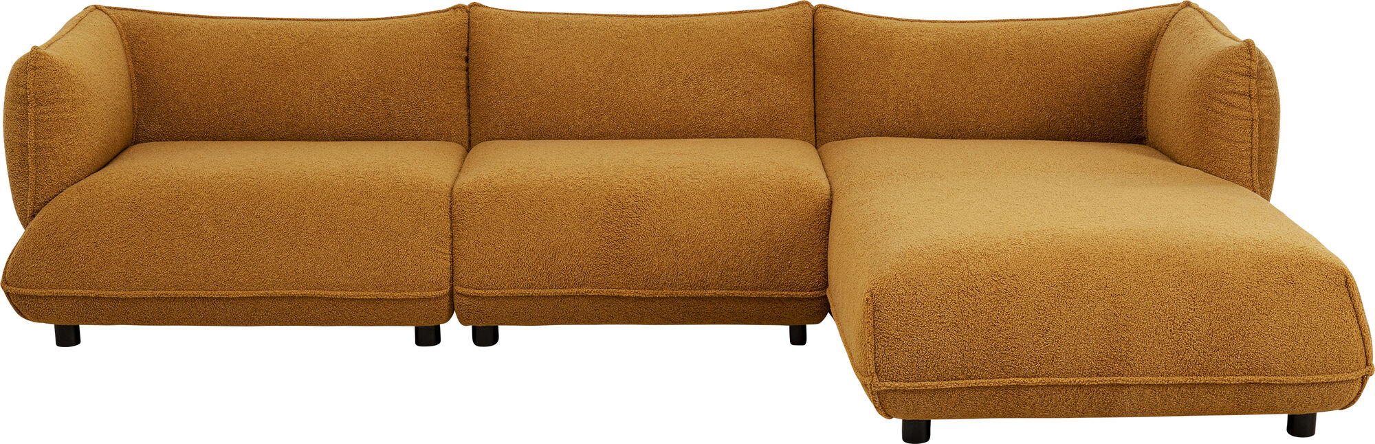 Hörnsoffa Gigi - Ljusbrun, Höger – bild-1.