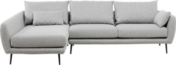 Kare hjørnesofa Amalfi venstre grå 275cm – bilde-1.