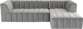 Corner Sofa Jessy Titanium Right – Imagen-1.