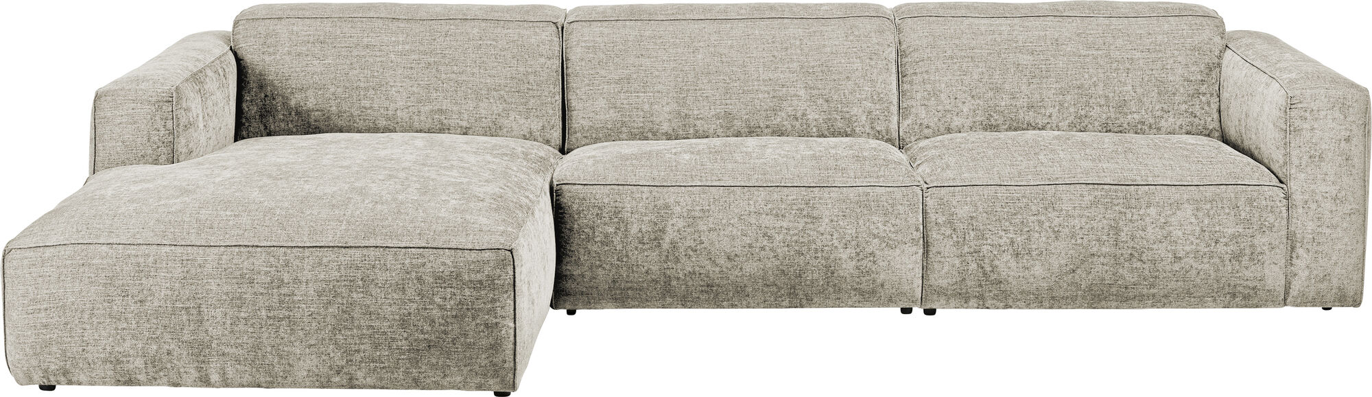 Narożnik z podłokietnikami kremowy duży lewy 335x170 cm – grafika-1.