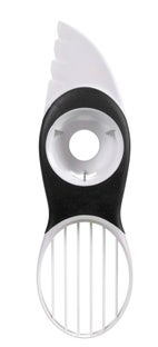 Narzędzie do avocado 3w1 czarno - białe całość tworzywo sztuczne 27x12 cm – grafika-1.