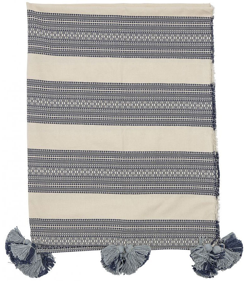 Narzuta kolorowa bawełna 170x130 cm – obraz-1