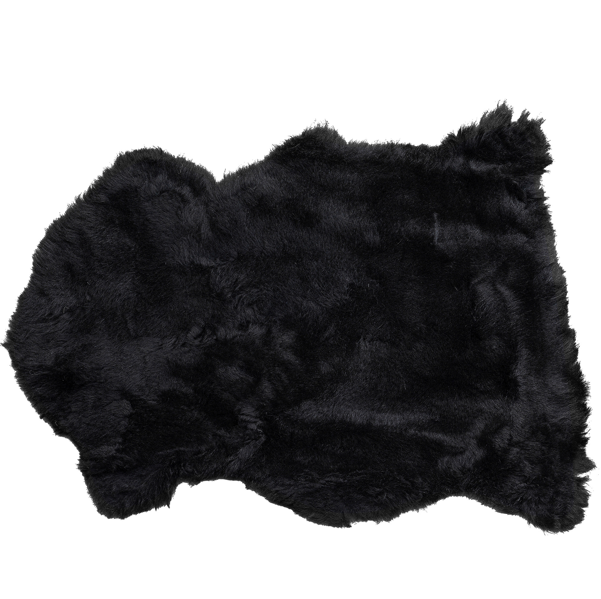 producto: Piel cordero Heidi negro 85x60cm.