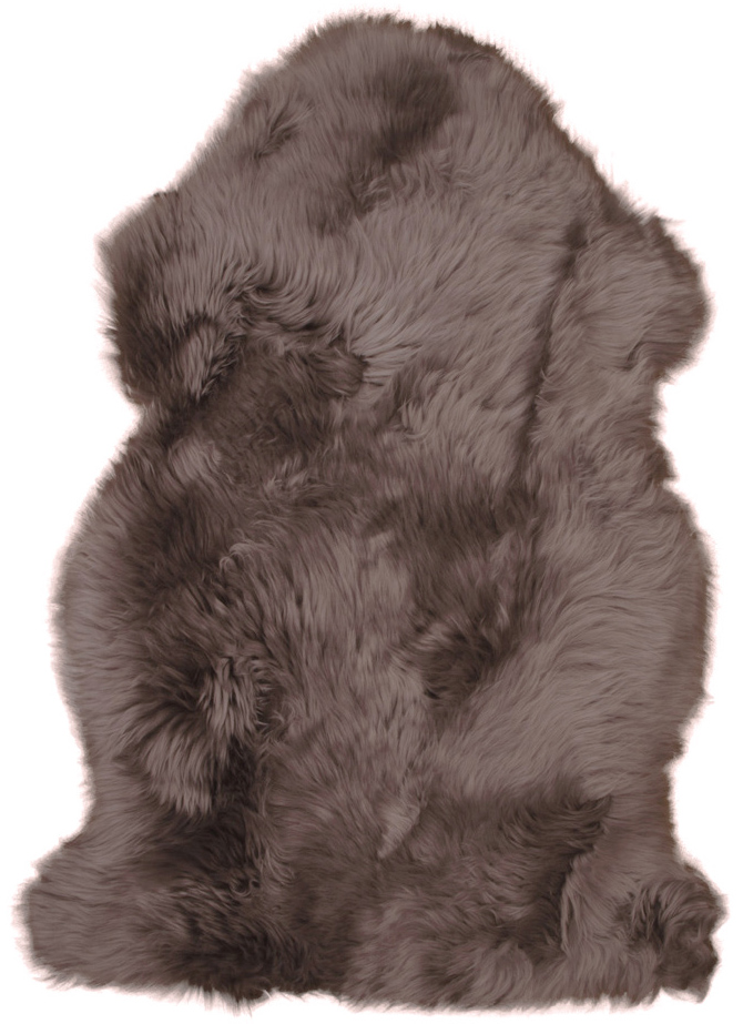 Narzuta skóra naturalna brązowa 85x50 cm – grafika-1.