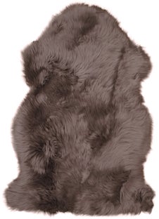 Narzuta skóra naturalna brązowa 85x50 cm – grafika-1.