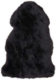 Narzuta skóra naturalna czarna 85x50 cm – grafika-1.