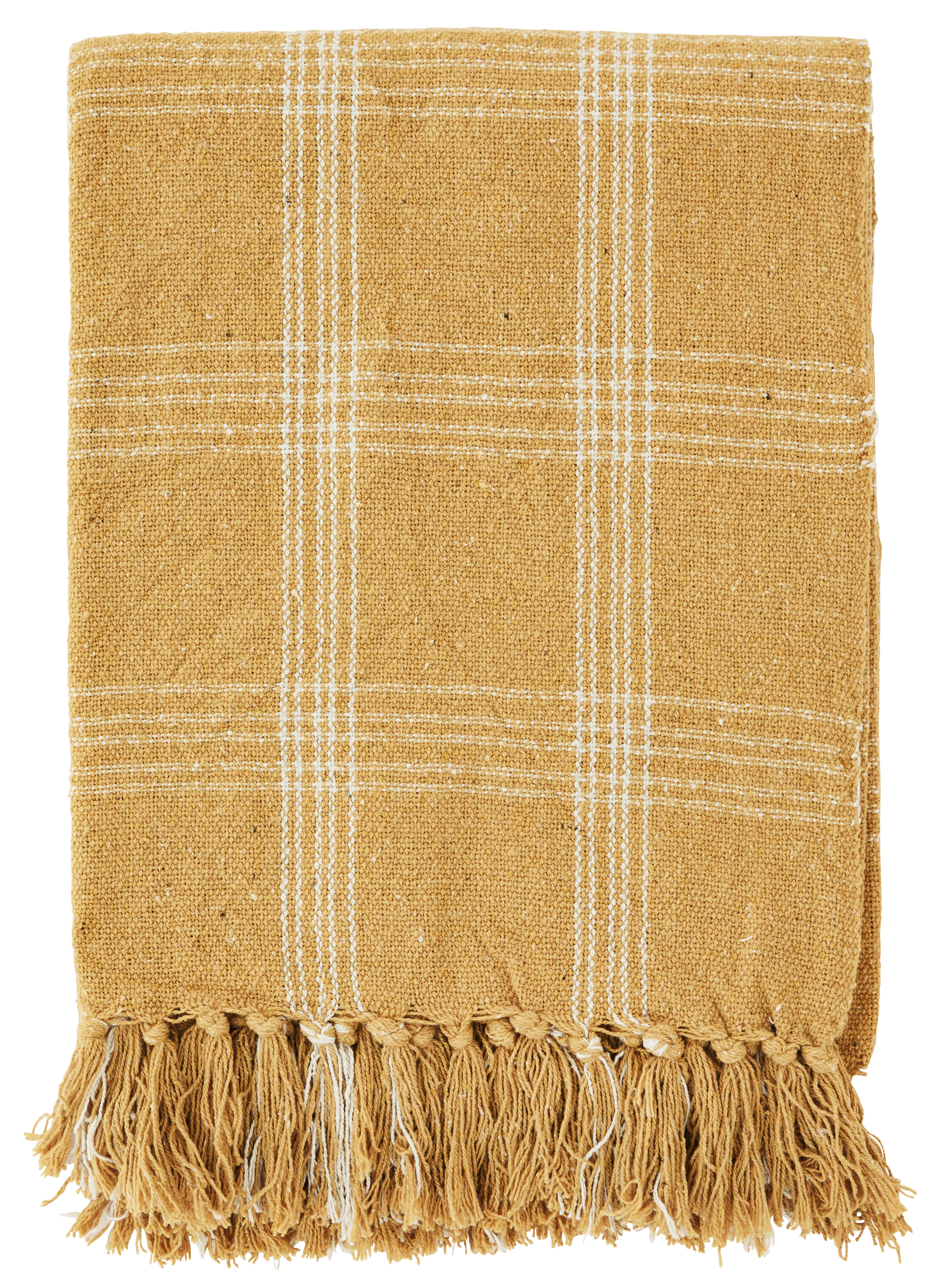 Narzuta Loris 150x125 cm miodowa – obraz-1