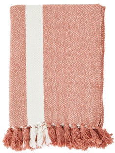 Narzuta Moris 125x175 cm koralowa – obraz-1