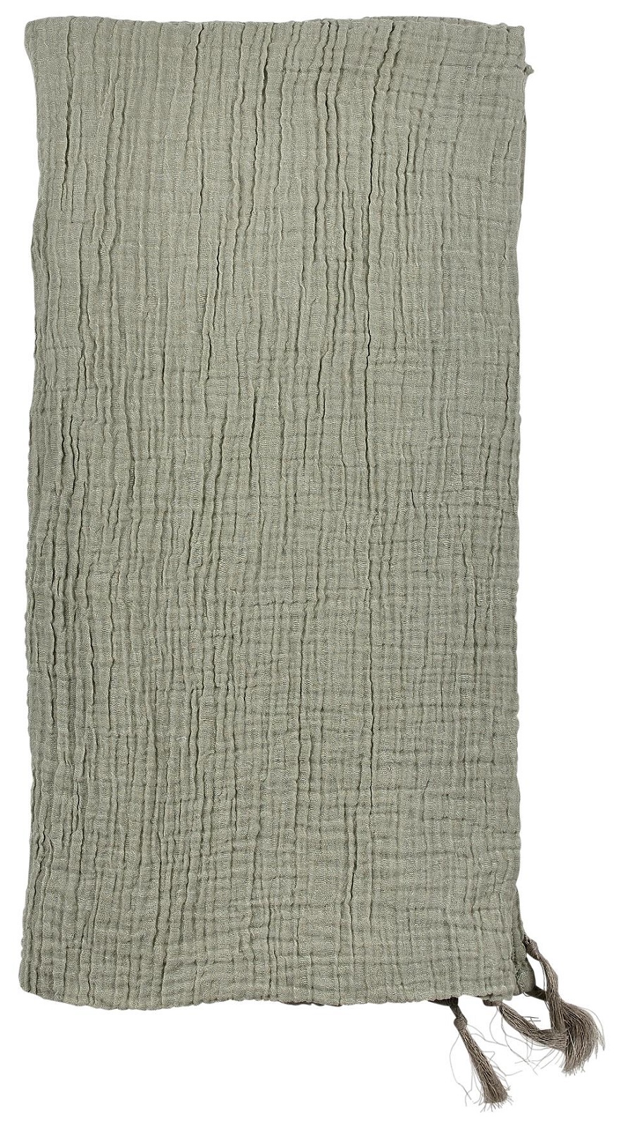 Narzuta Poetry 200x260 cm oliwkowa – obraz-1