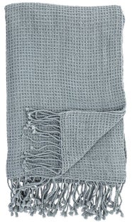 Narzuta Usyk 170x130 cm niebieska – obraz-1