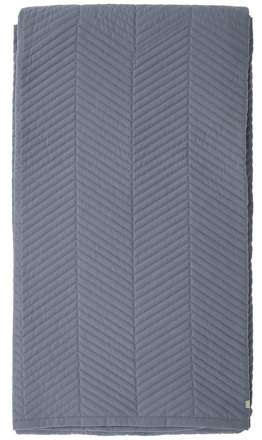 Narzuta Zack 200x140 cm niebieska – obraz-1