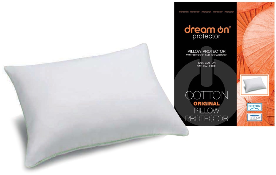 Непромокаем протектор за възглавница JERSEY COTTON – изображение-1