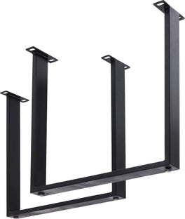 Stalo kojos Tavola Black Matt (2/Set) – paveikslėlis-1.