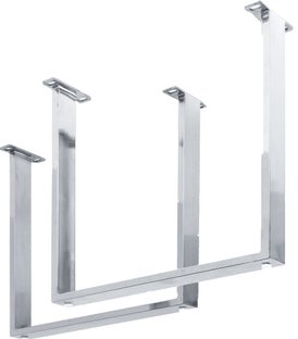 Bordben Tavola krom – 2 stk. – bilde-1.