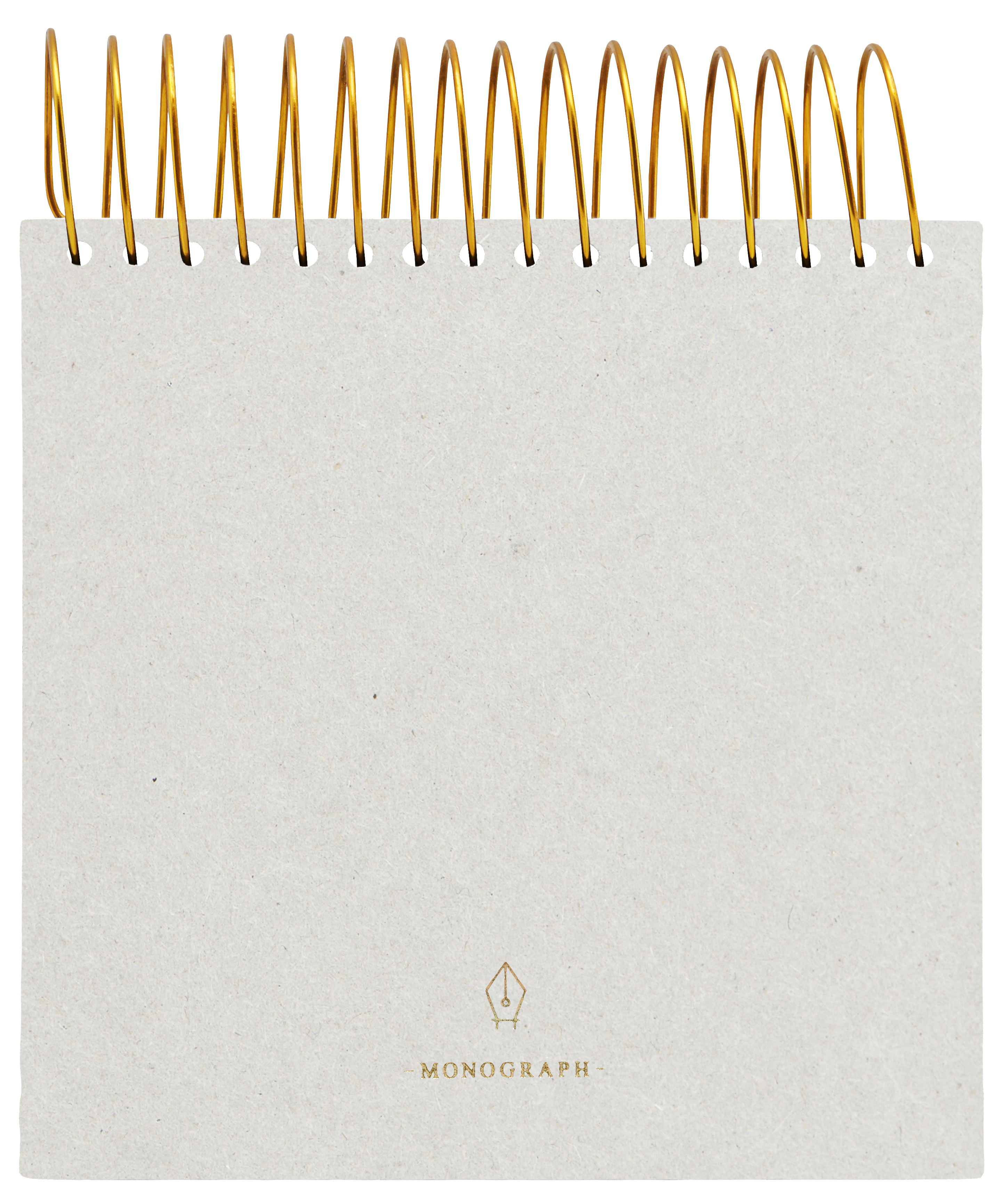 Notatnik Spiral 14x14 cm szary – obraz-1