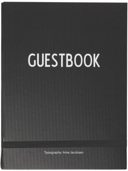 Notes Guestbook czarny – obraz-1