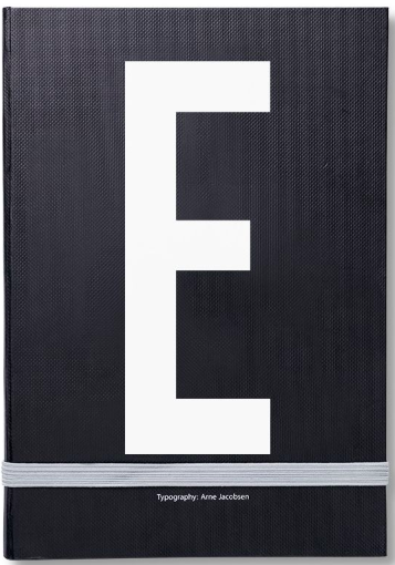 Notes Letter E 15x21 cm – obraz-1