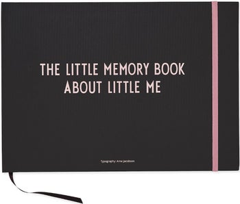 Notes czarny wykończenie różowe 30x21 cm – obraz-1