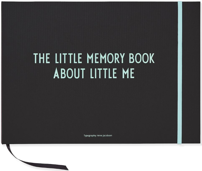 Notes czarny wykończenie turkusowe 30x21 cm – obraz-1